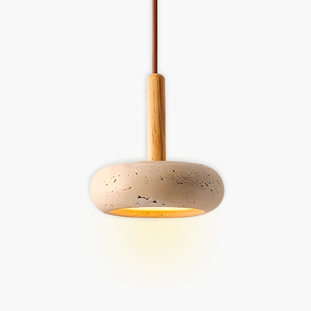 osho | elegante hanglamp van natuurlijk stenen