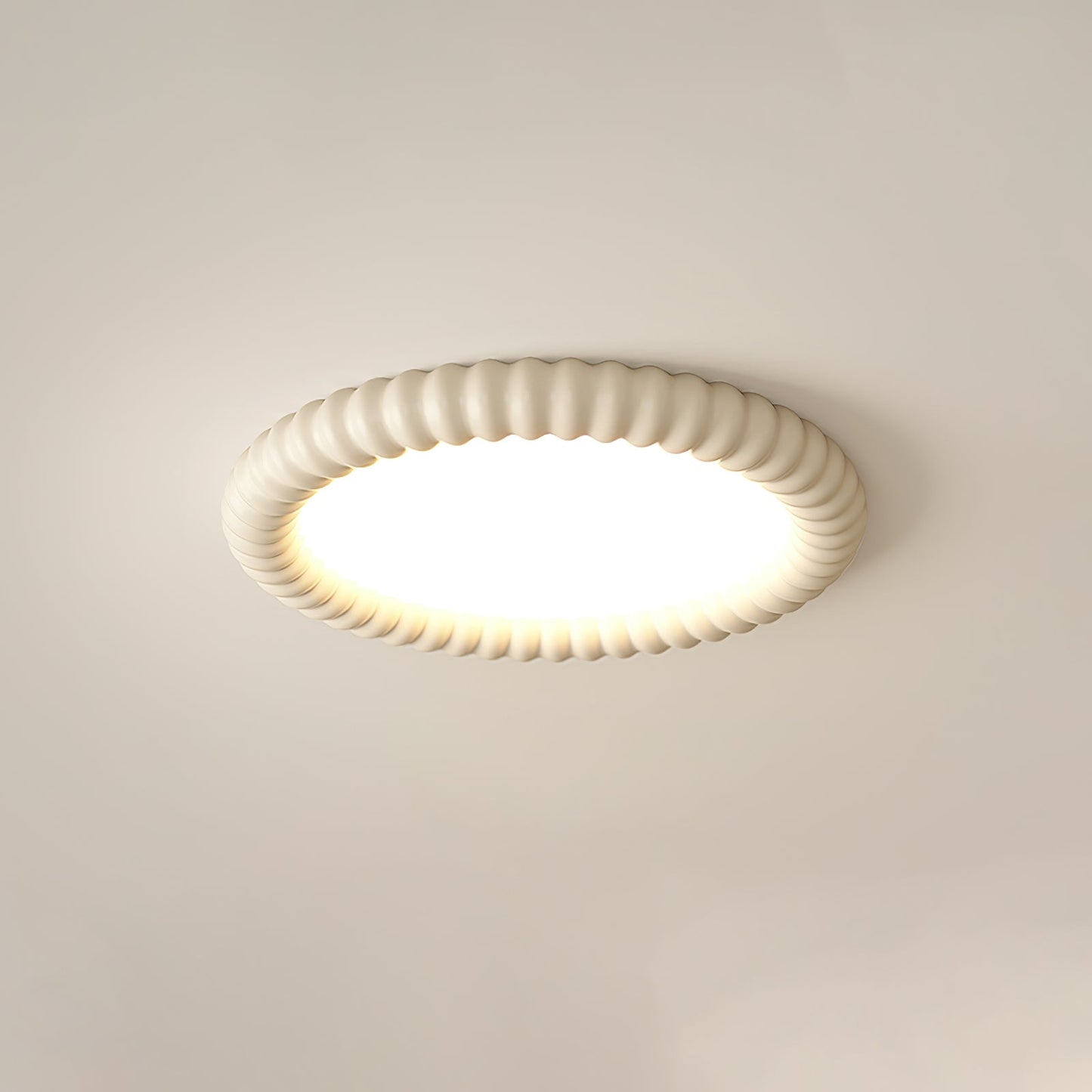 moderne ripple halo plafondlamp voor sfeervolle verlichting