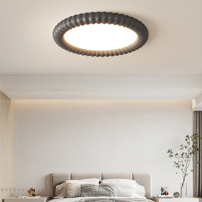 Moderne Ripple Halo Plafondlamp voor sfeervolle verlichting