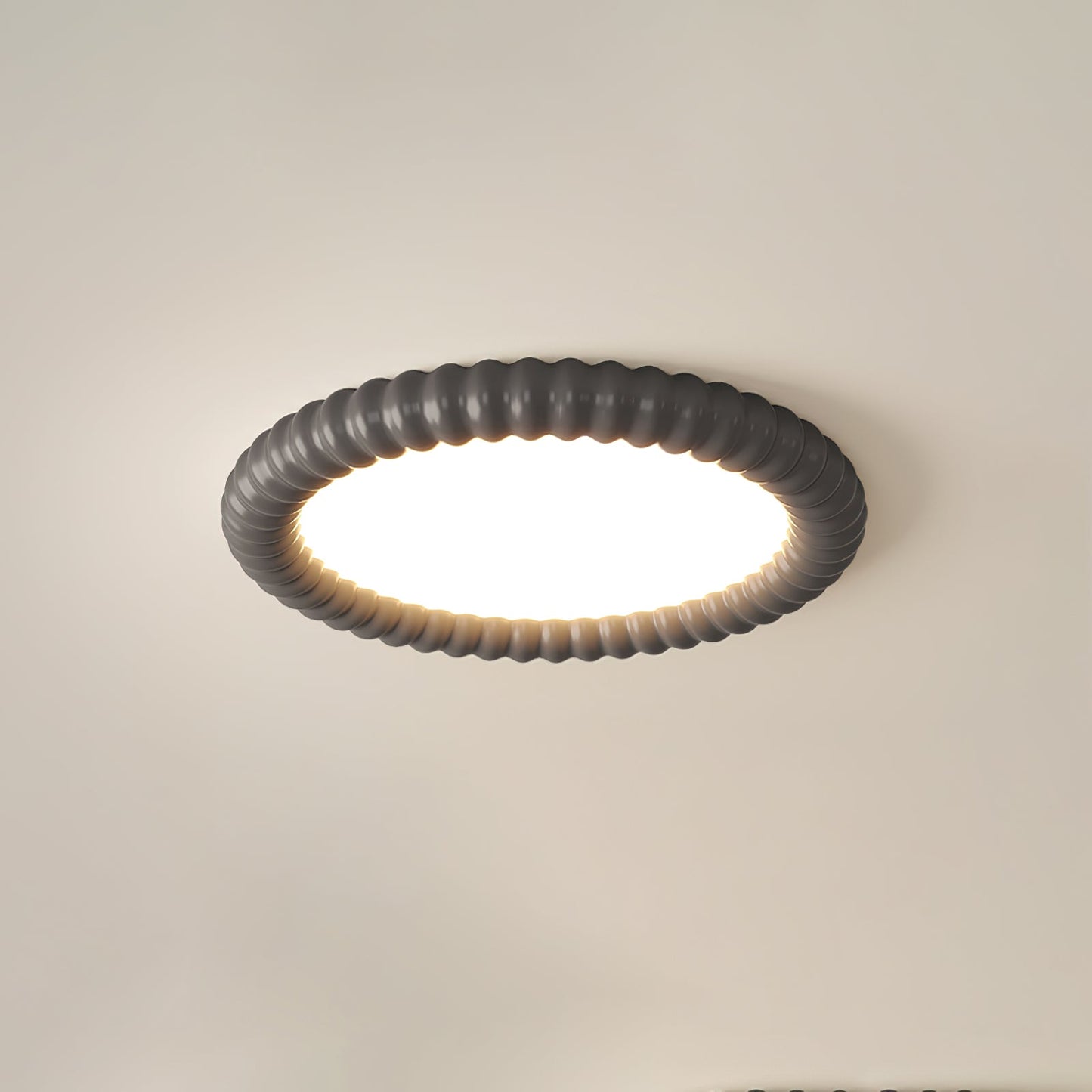 moderne ripple halo plafondlamp voor sfeervolle verlichting