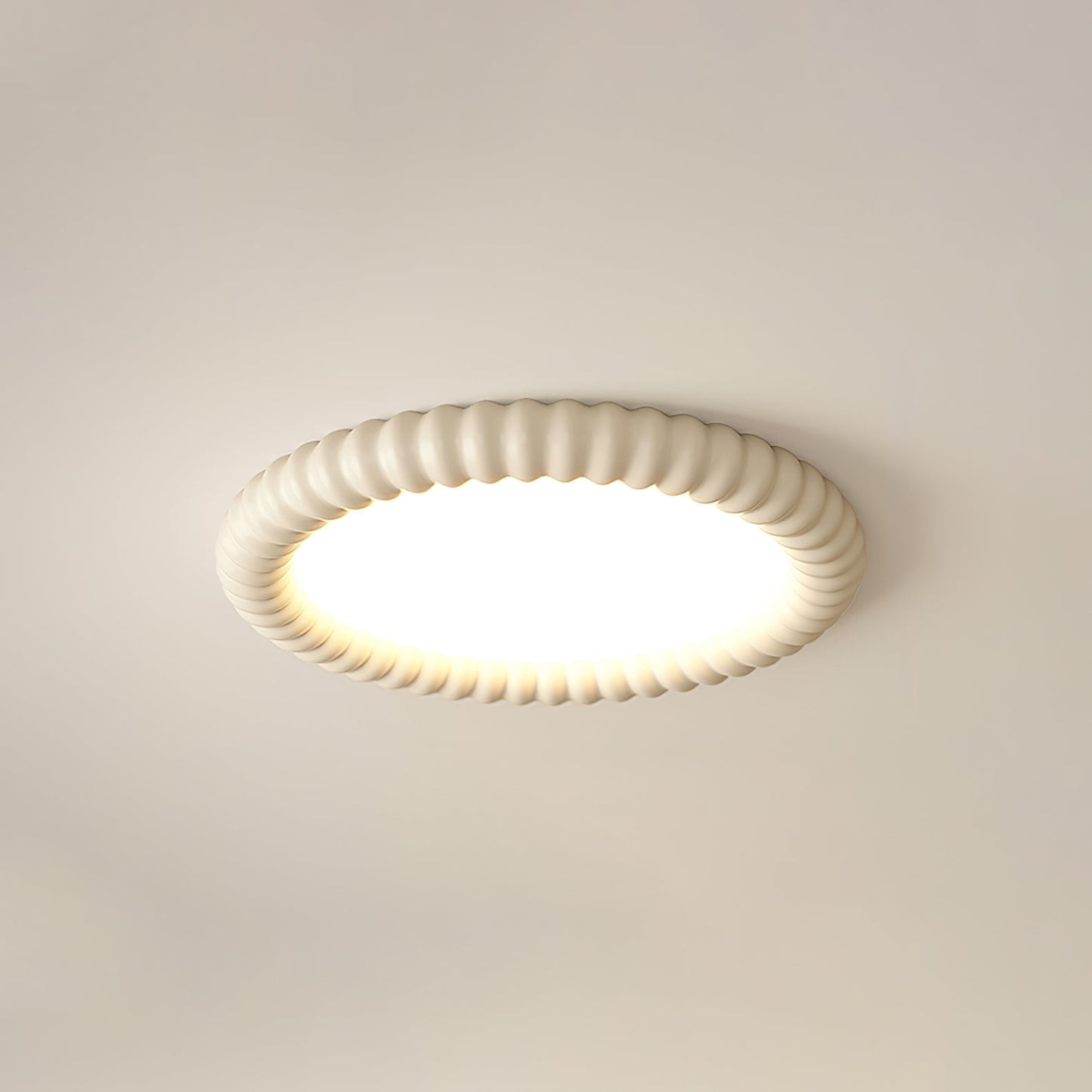 moderne ripple halo plafondlamp voor sfeervolle verlichting