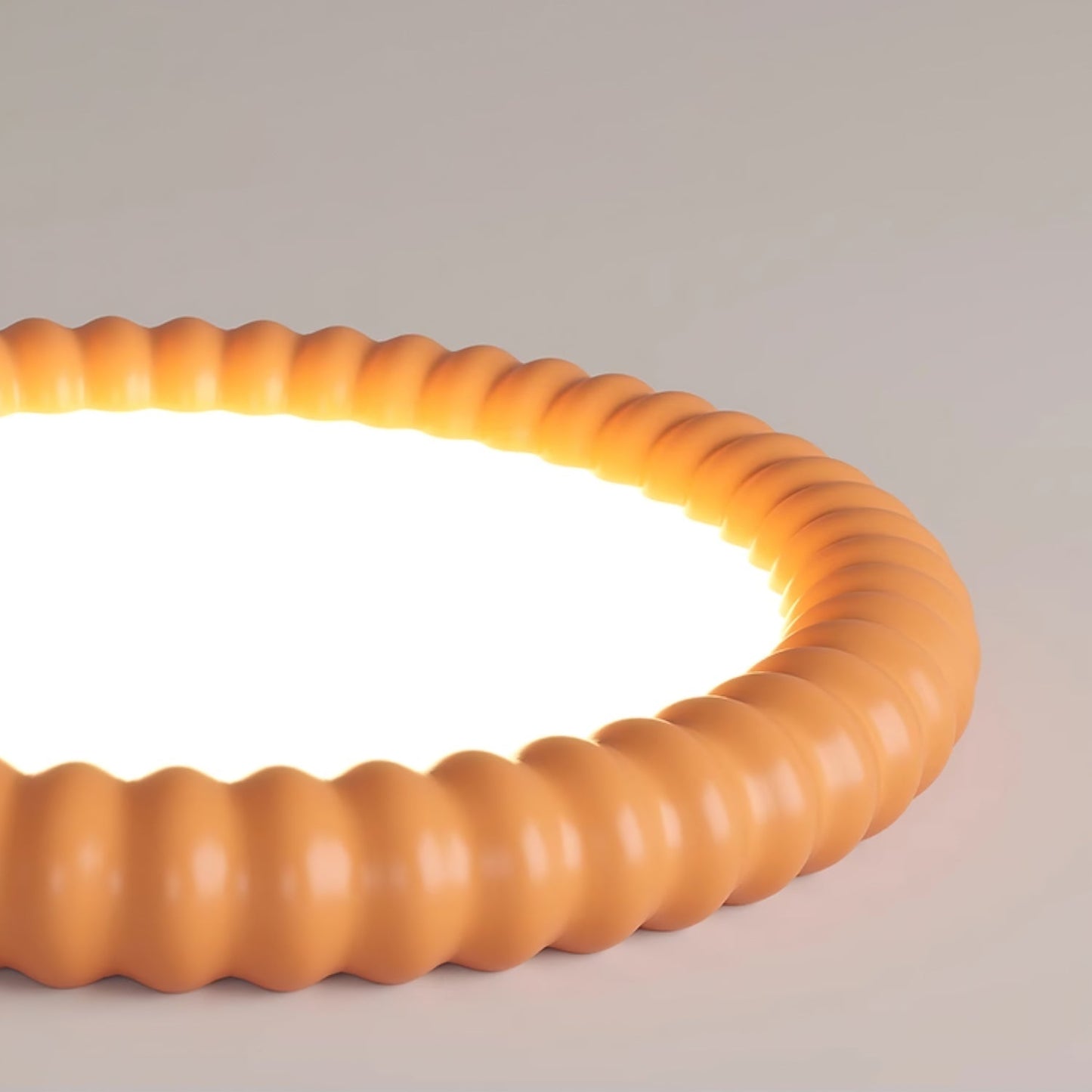 moderne ripple halo plafondlamp voor sfeervolle verlichting