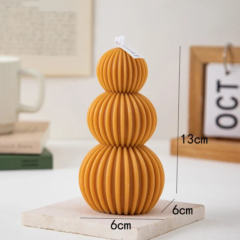 Decoratieve geurkaars voor woonkamer of werkkamer