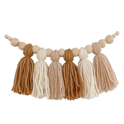 Houten Kralenslinger Voor Babykamerdecoratie