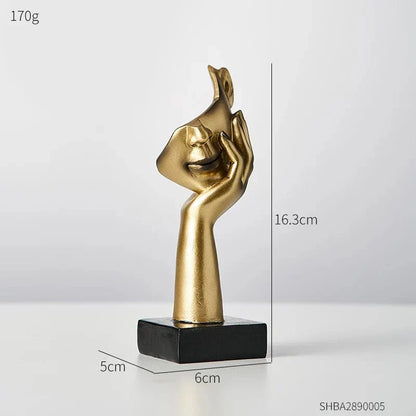 Decoratieve Sculptuur Resin Abstract Gezicht
