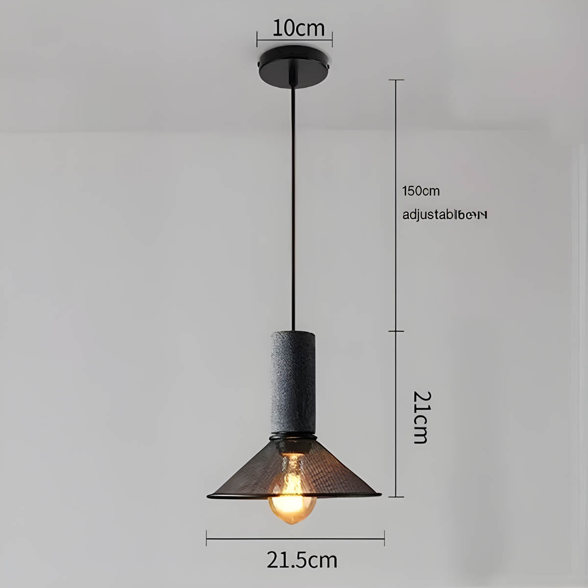 shane | indrukwekkende industriële hanglamp in loft stijl