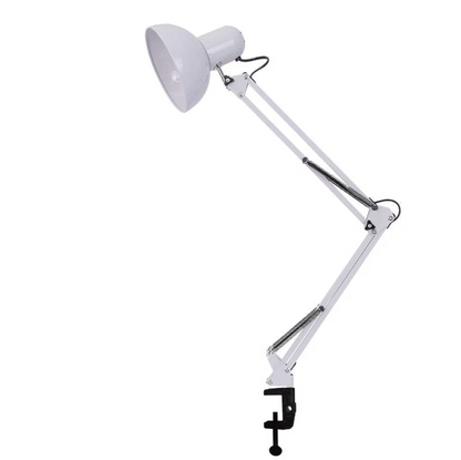 Bureaulamp Met Klem Met Lange Verstelbare Arm