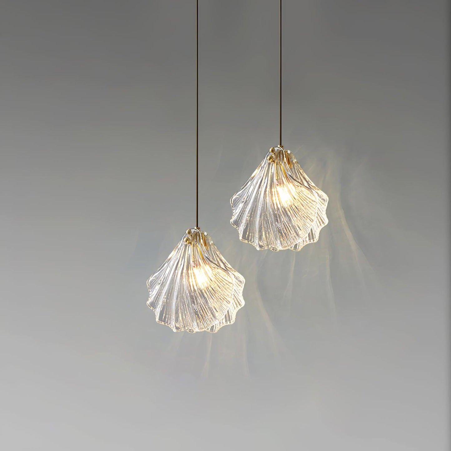 elegante shell mini hanglamp voor een stijlvolle touch