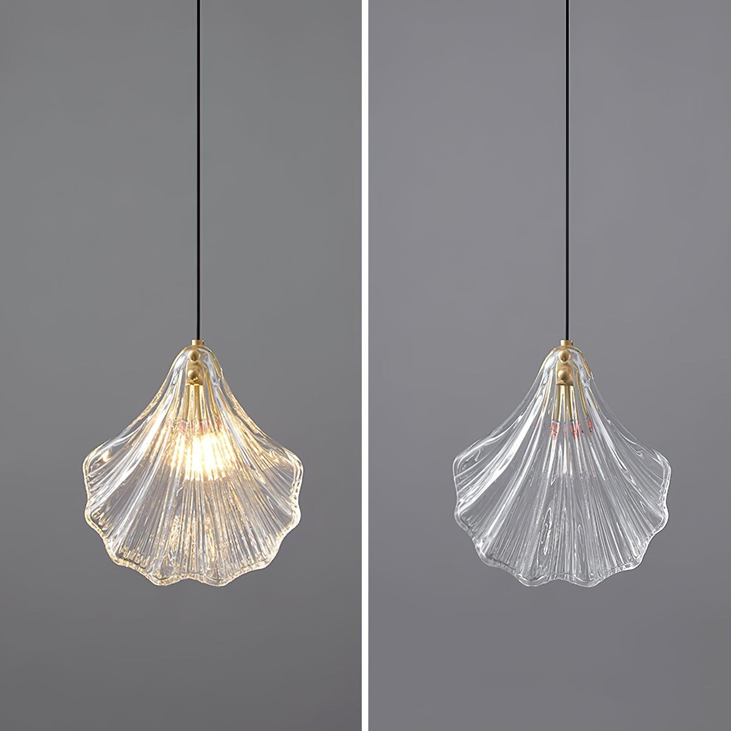 elegante shell mini hanglamp voor een stijlvolle touch