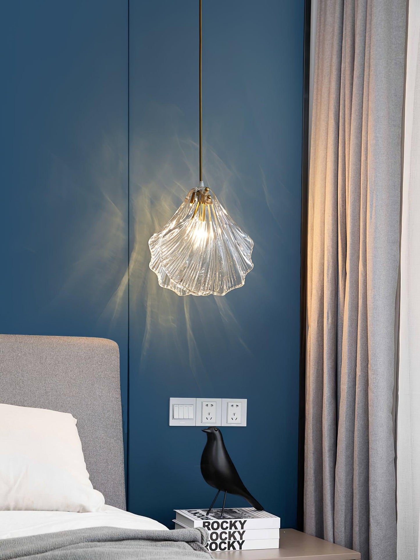 elegante shell mini hanglamp voor een stijlvolle touch