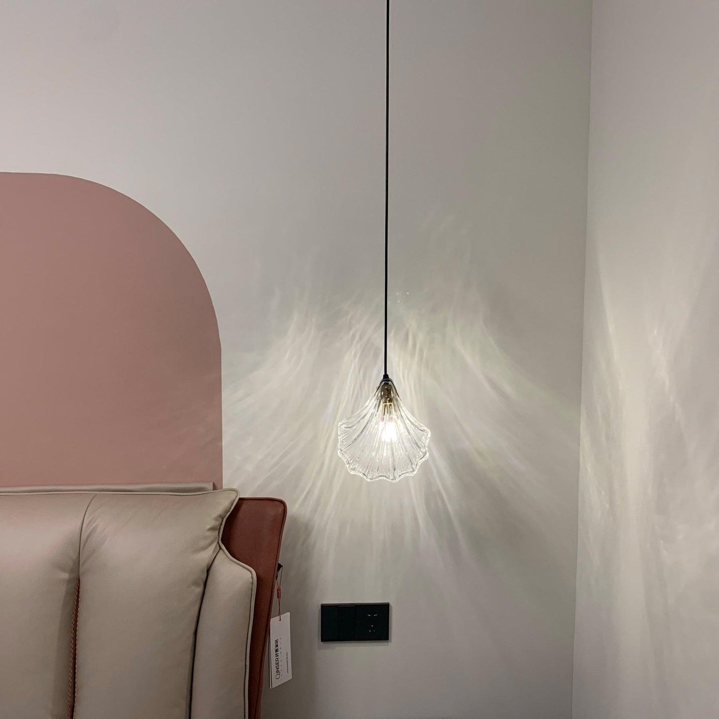 elegante shell mini hanglamp voor een stijlvolle touch