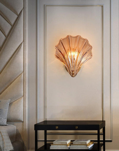 Elegante Wandlamp in Schelpdesign