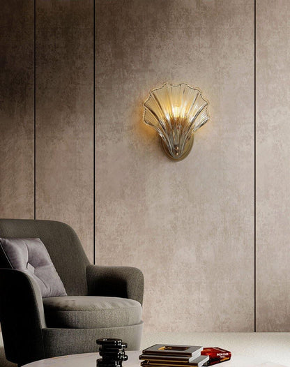 Elegante Wandlamp in Schelpdesign