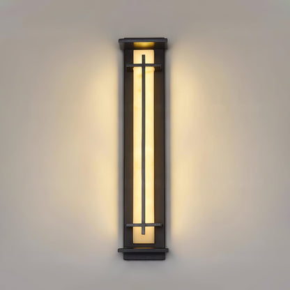 Stijlvolle Vierkante Buiten Wandlamp voor een Verlichte Tuin