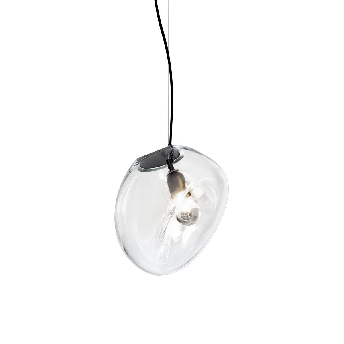 elegante hanglamp in de vorm van een waterdruppel