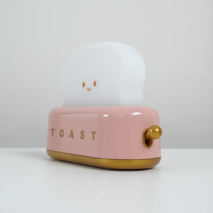 Stylish Toaster Table Lamp with Built-in Battery