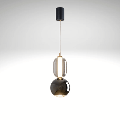 Stijlvolle Nordic Hanglamp van Ijzerglas - Een Uniek Design voor Jouw Interieur