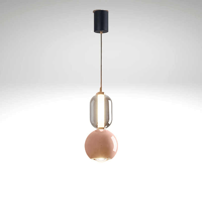 stijlvolle nordic hanglamp van ijzerglas - een uniek design voor jouw interieur