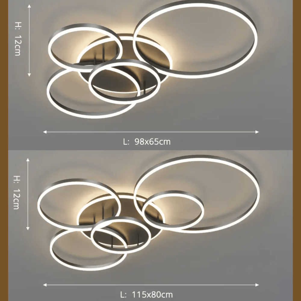 stijlvolle zwarte plafondlamp voor een hedendaagse interieur