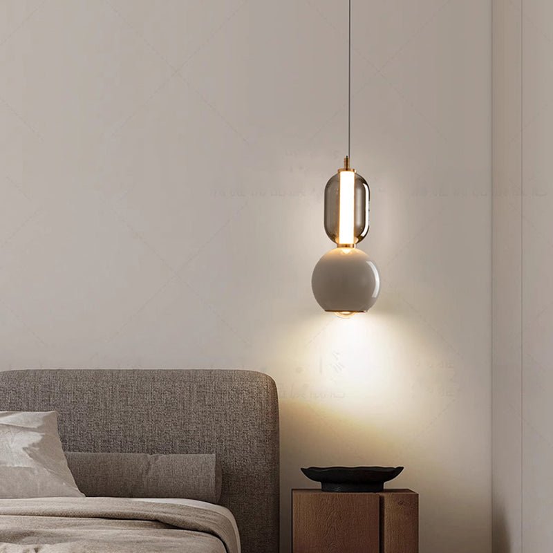 stijlvolle nordic hanglamp van ijzerglas - een uniek design voor jouw interieur