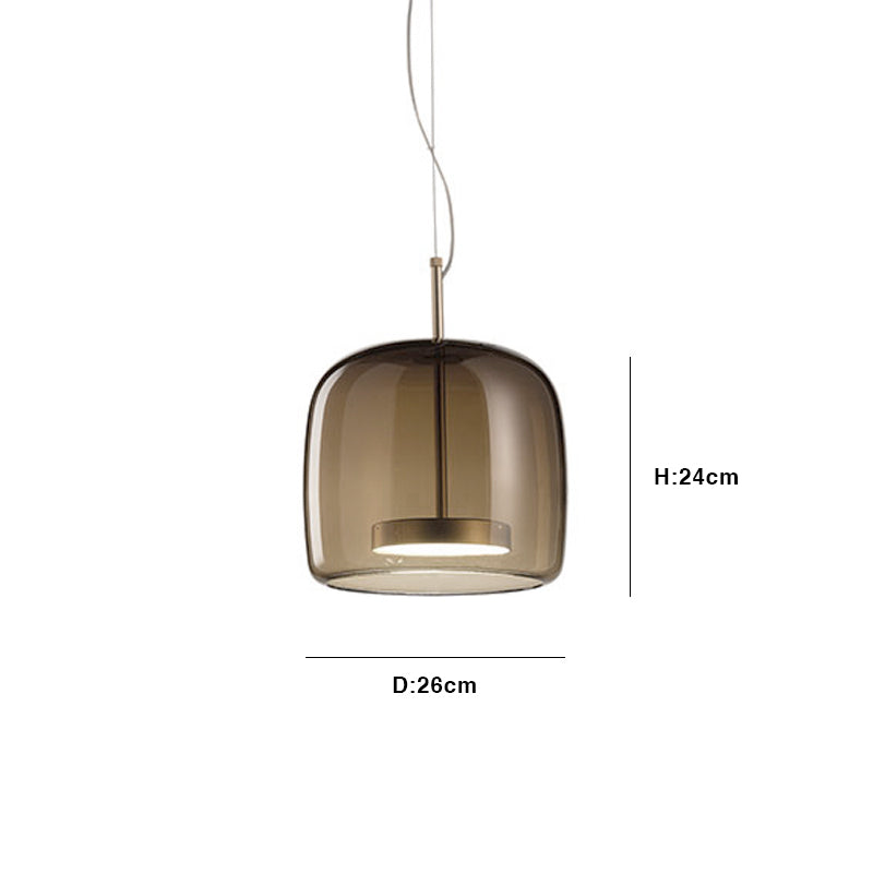 elegante glazen hanglamp voor uw hotelinterieur