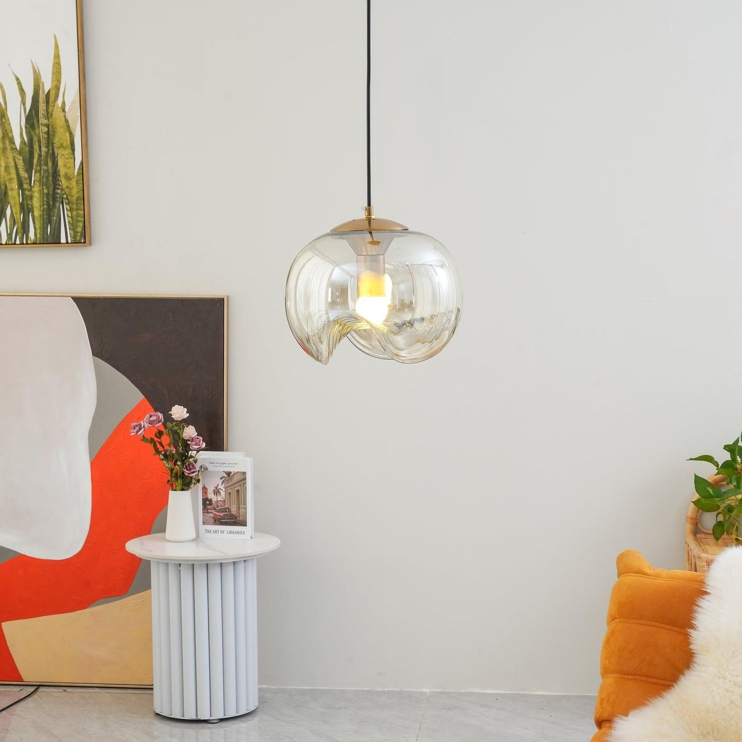 elegante wave hanglamp voor een stijlvolle verlichting