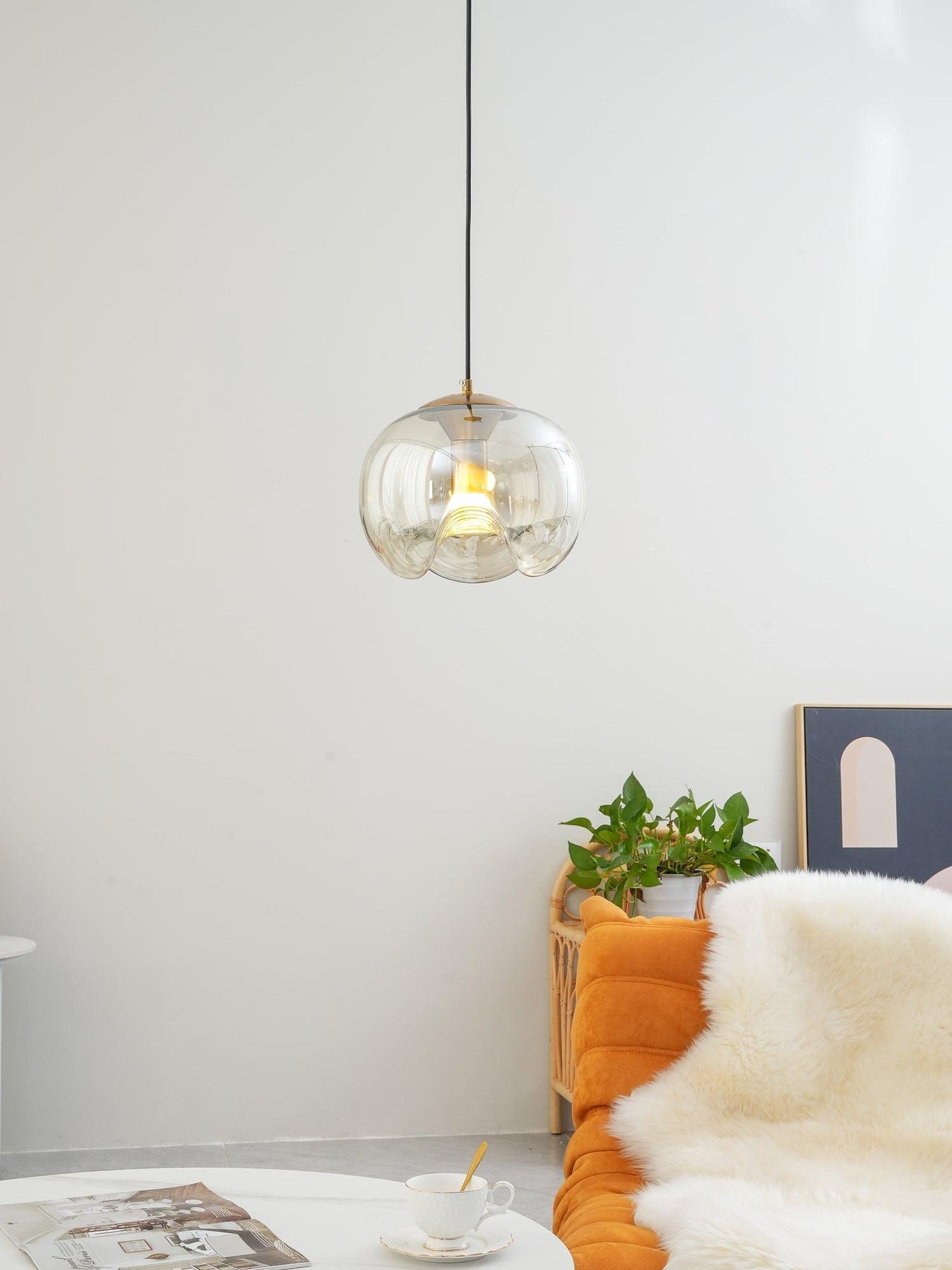 elegante wave hanglamp voor een stijlvolle verlichting