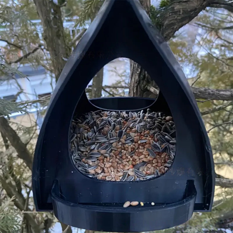 vogelvoederhuisje weerbestendig met ophanglus