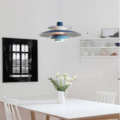 Elegante Morandi Moderne LED Hanglamp met Sfeervolle Kap