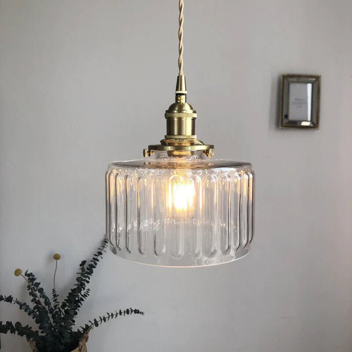 zeldzame vintage kristallen hanglamp voor een elegant interieur