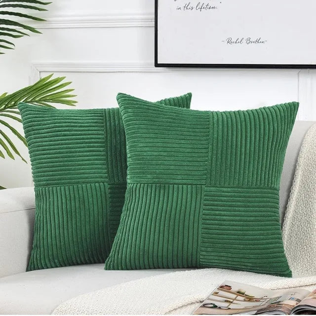 corduroy kussensloop minimalistisch ontwerp