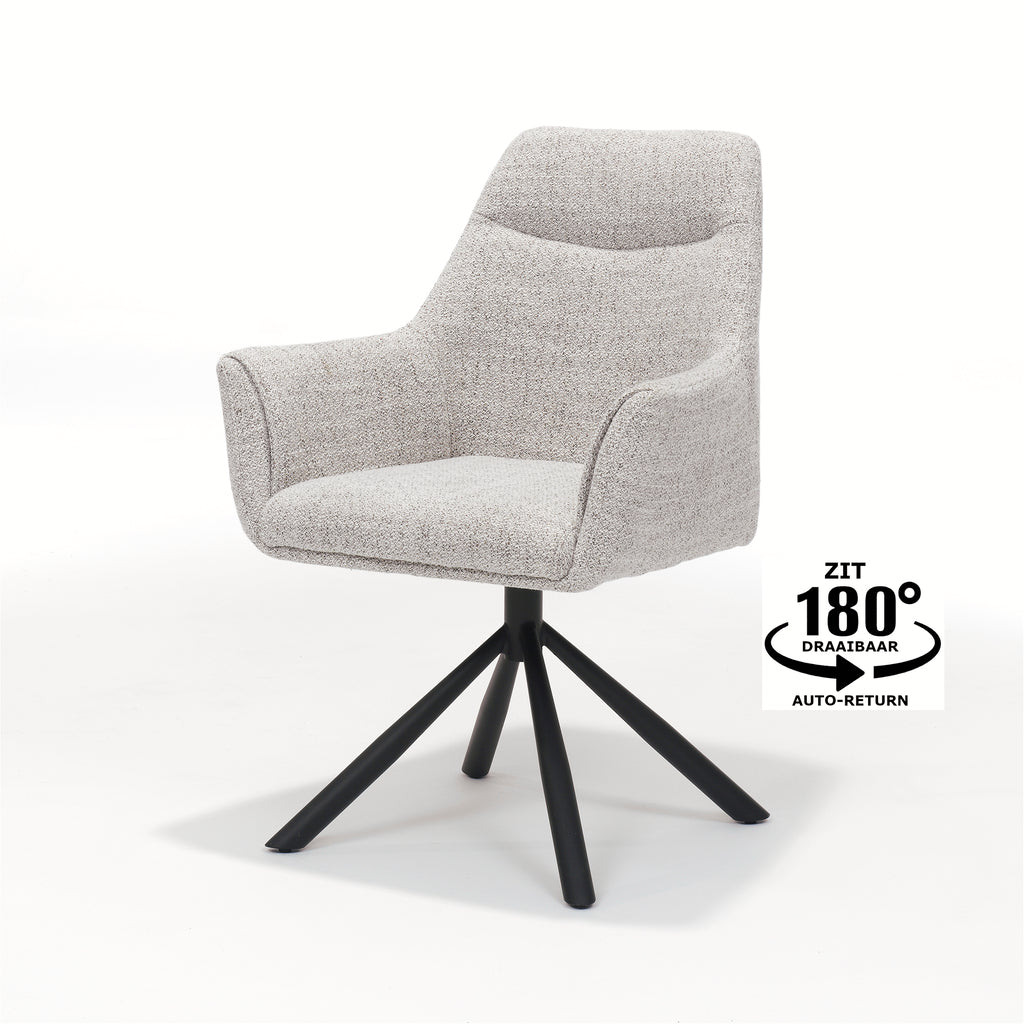 boston armchair - fabric oasis bisque