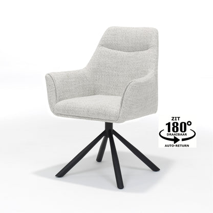 Boston armchair - Fabric Oasis Natural