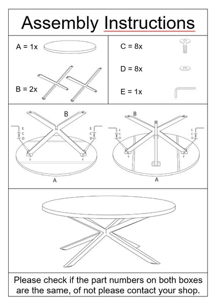 Brix Stevige Ronde 130 cm