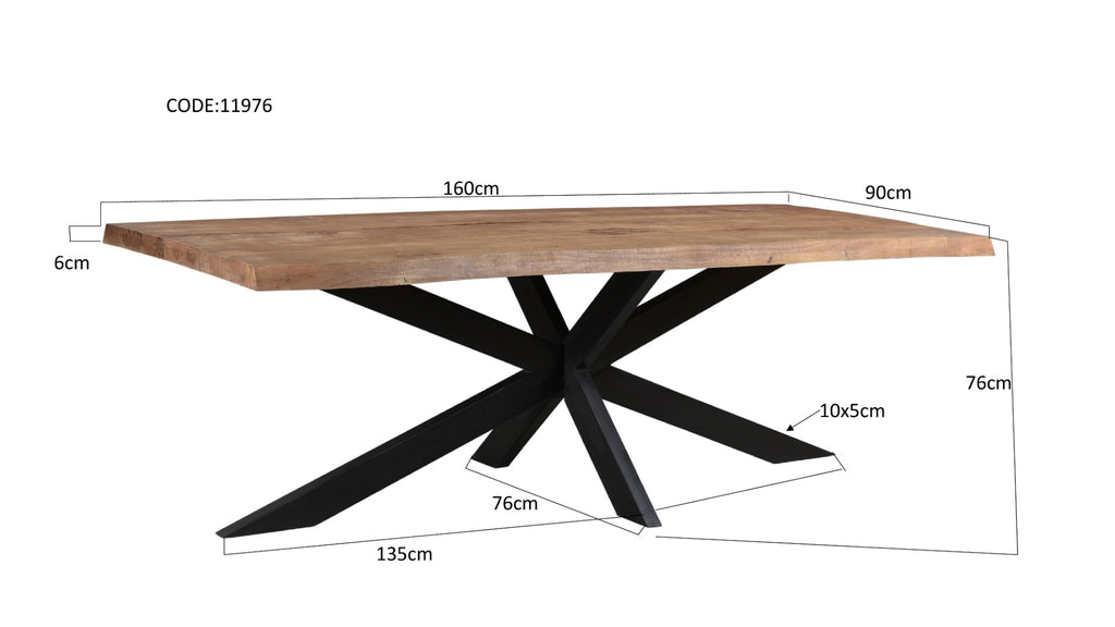 brix stevige boomtopspin 160 cm