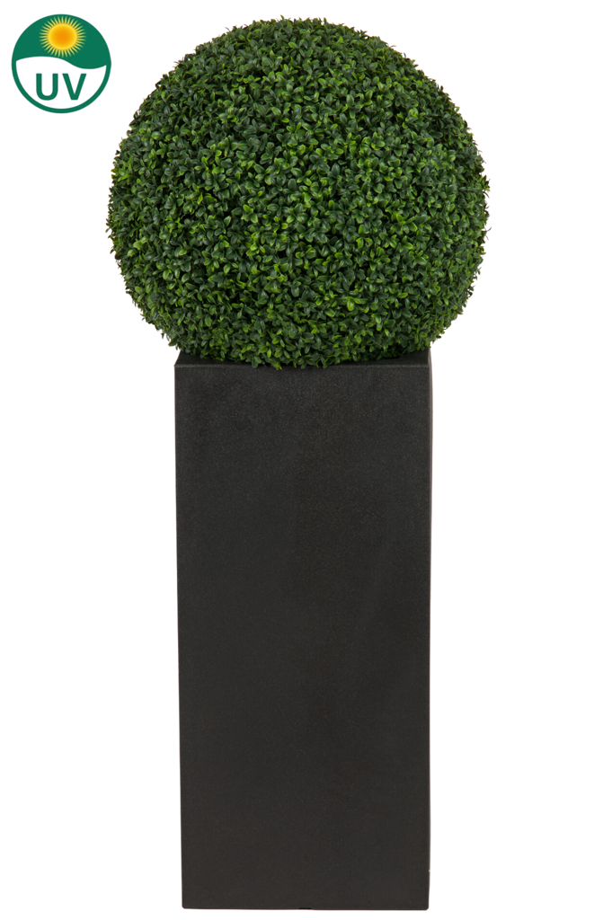 buxus kunstbol in romeinse stijl uv d55cm