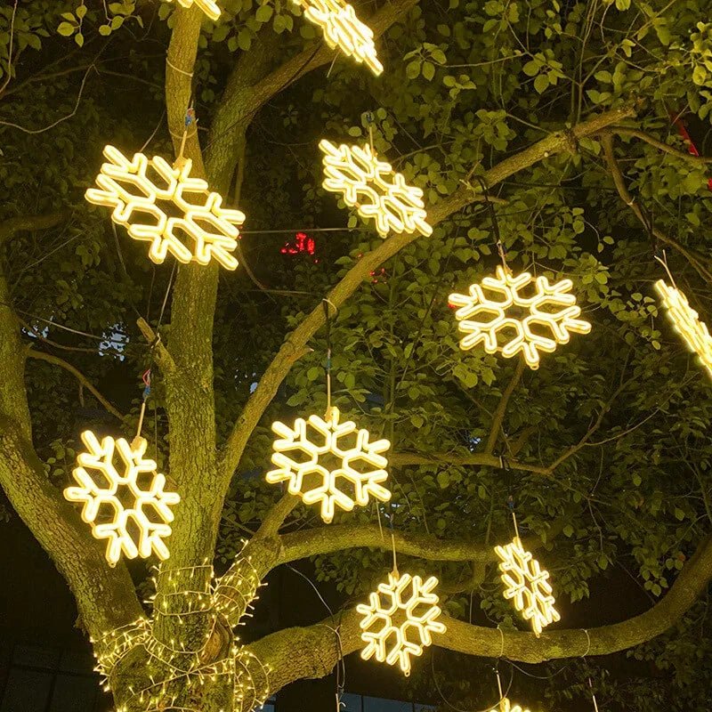 magische led sneeuwvlokverlichting voor een betoverende kerst!