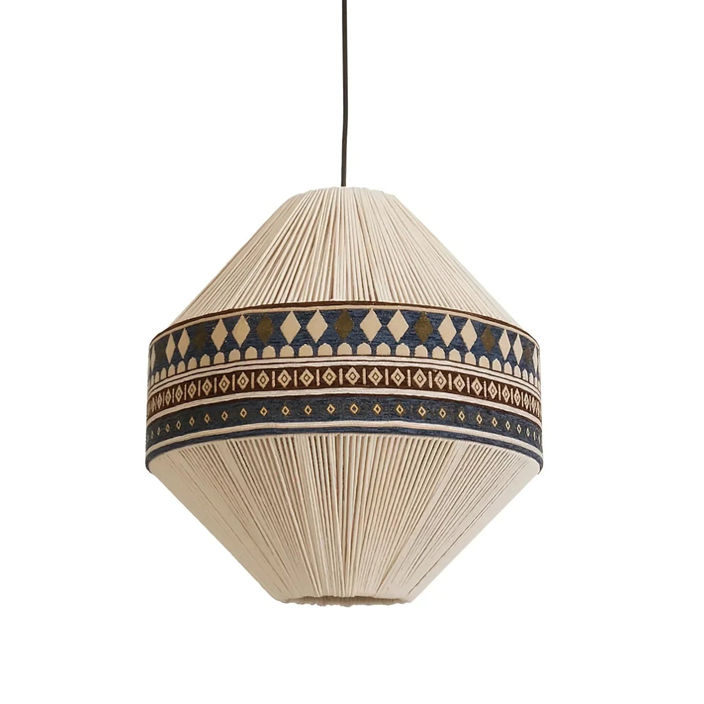 chic bohemian fringe pendant light