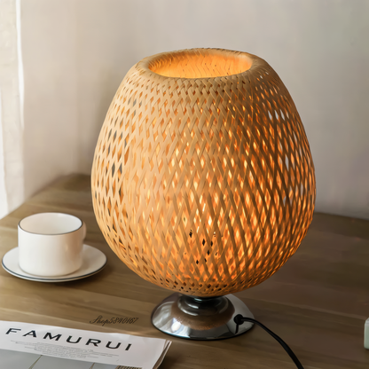 Geweven Bamboe Hanglamp