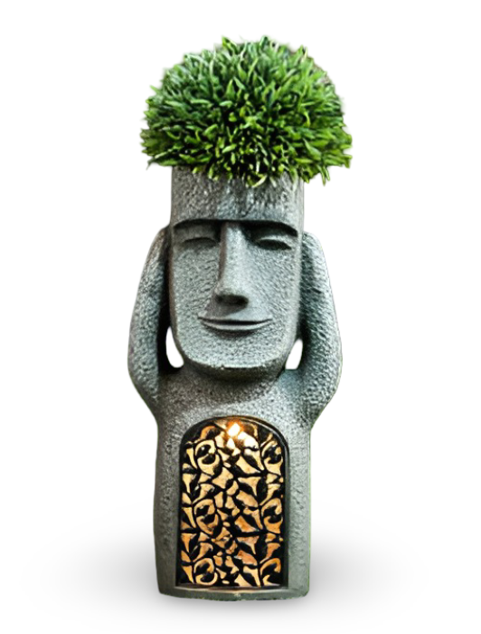 moderne paascadecoratie van hars