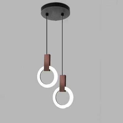 Elegante Nordic Ring Led Hanglamp voor een moderne sfeer