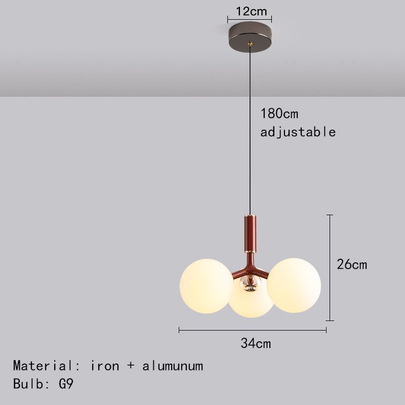 stijlvolle noorse luxe glazen hanglamp voor een elegante uitstraling