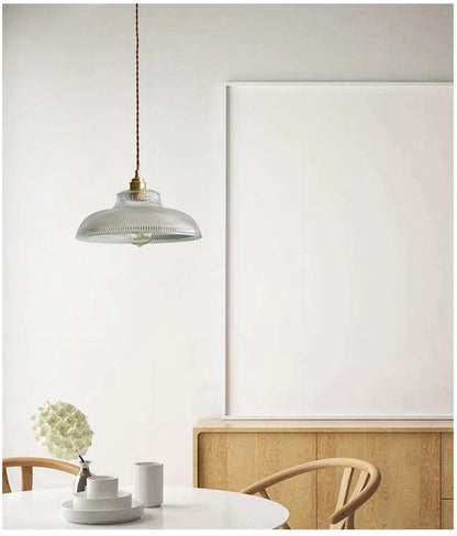 Hanglamp glazen bol Solstice Glow