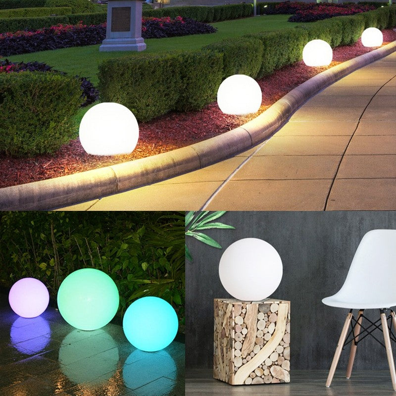 Kleurveranderende LED-tuinlampen