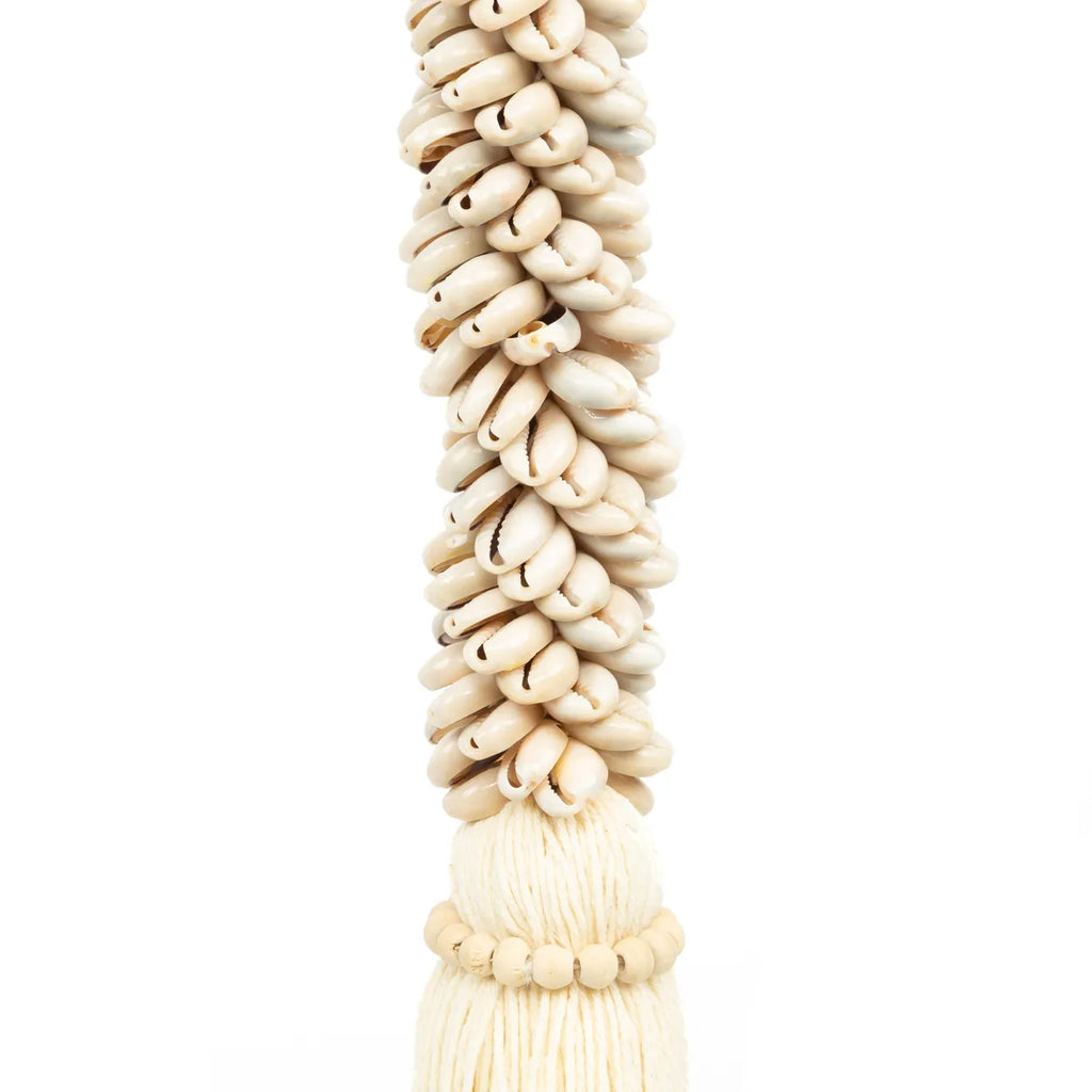 de cowrie & cotton hangdecoratie - naturel