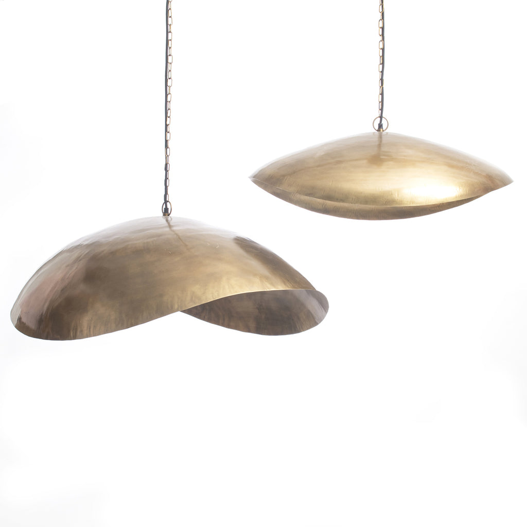 de fortune cookie hanglamp - messing - xl