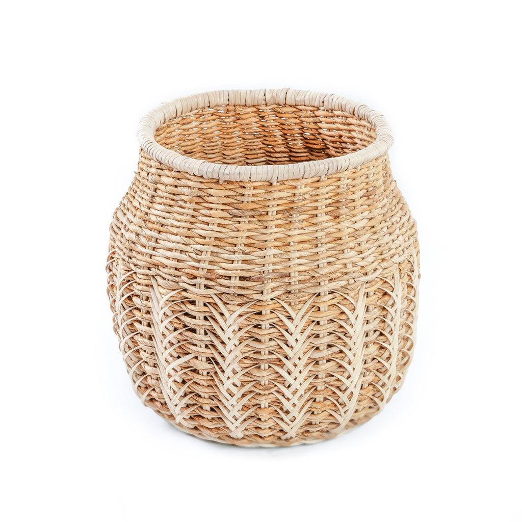 rotan opbergmand de luziru - naturel - m