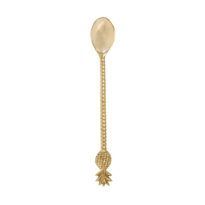 De Pineapple Lange Lepel - Goud