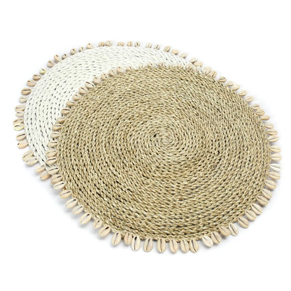 De Seagrass Shell Placemat - Naturel