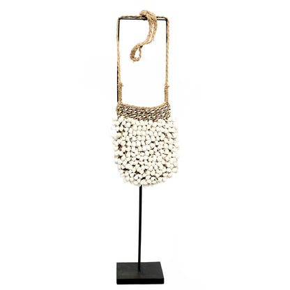 De Shell Purse op Stand - Decoratie - Wit